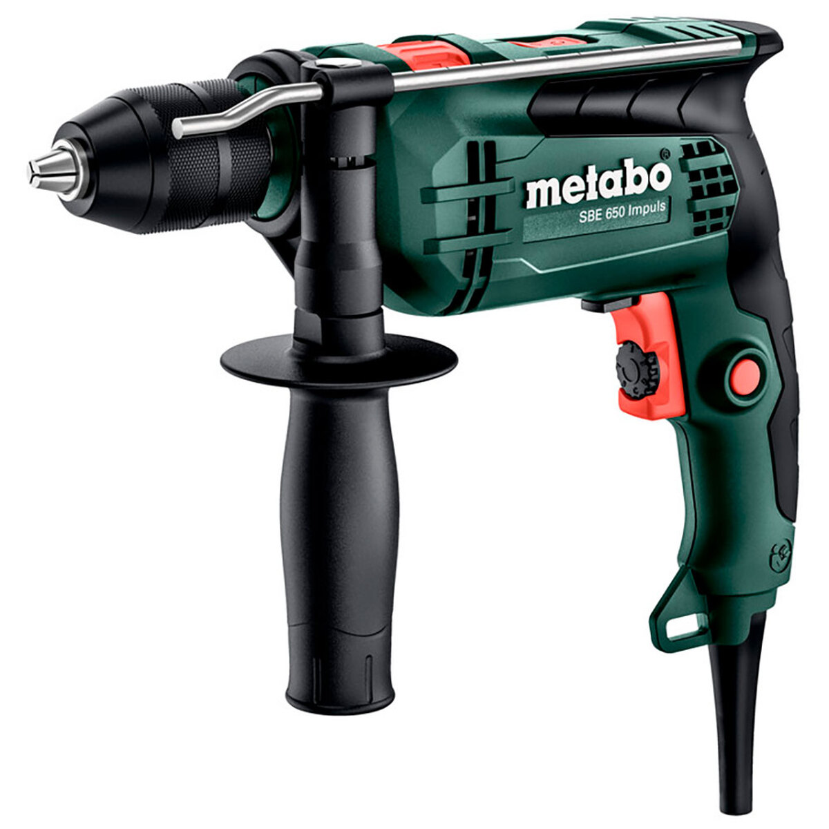 Сетевая дрель Metabo SBE 650 Impuls ударная (БЗП) 600743000 — Фото 1